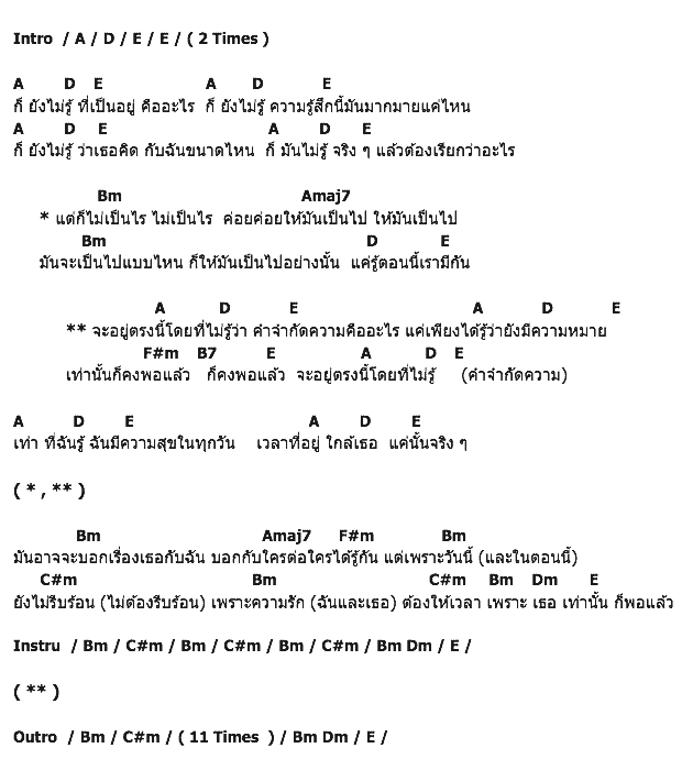 คอร์ดเพลง เนื้อเพลง คำจำกัดความ, คอร์ดเพลง คำจำกัดความ ของ Peace Piece, คอร์ดเพลงของ Peace Piece, เนื้อร้อง คำจำกัดความ Peace Piece, คำจำกัดความ คอร์ดง่าย ๆ, คอร์ด คำจำกัดความ ต้นฉบับ