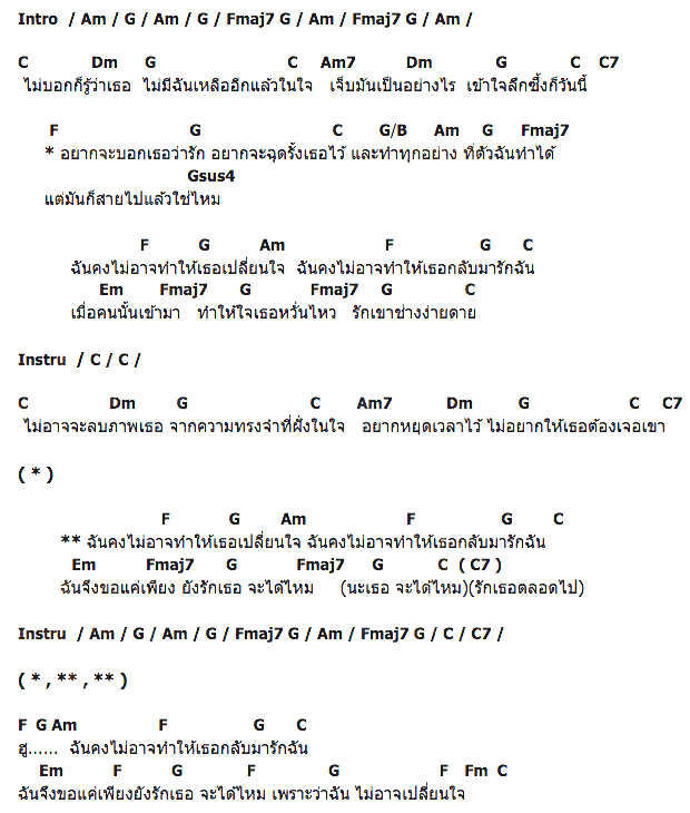 คอร์ดเพลง เนื้อเพลง ไม่อาจเปลี่ยนใจ, คอร์ดเพลง ไม่อาจเปลี่ยนใจ ของ เวสป้า อาร์สยาม, คอร์ดเพลงของ เวสป้า อาร์สยาม, เนื้อร้อง ไม่อาจเปลี่ยนใจ เวสป้า อาร์สยาม, ไม่อาจเปลี่ยนใจ คอร์ดง่าย ๆ, คอร์ด ไม่อาจเปลี่ยนใจ ต้นฉบับ