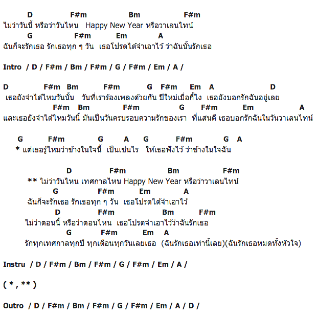 คอร์ดเพลง เนื้อเพลง รักทุกเทศกาล, คอร์ดเพลง รักทุกเทศกาล ของ Sampas, คอร์ดเพลงของ Sampas, เนื้อร้อง รักทุกเทศกาล Sampas, รักทุกเทศกาล คอร์ดง่าย ๆ, คอร์ด รักทุกเทศกาล ต้นฉบับ