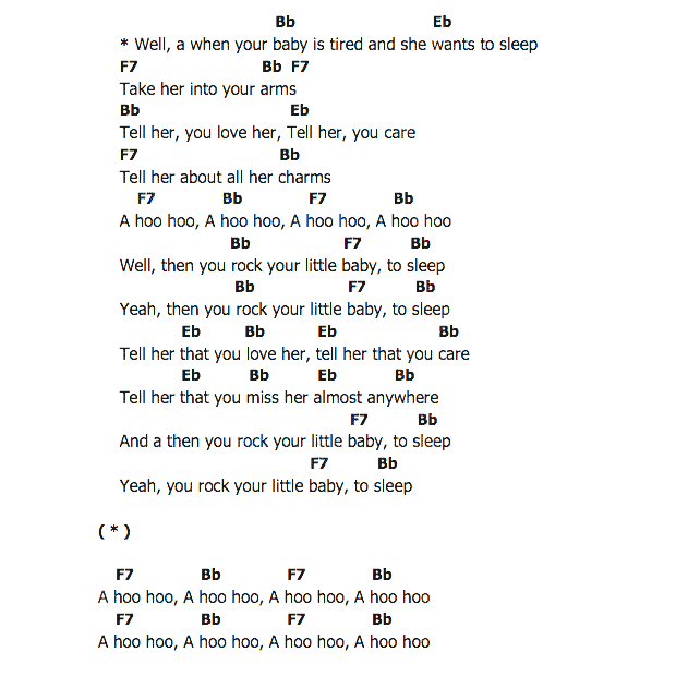 คอร์ดเพลง เนื้อเพลง Rock Your Little Baby to Sleep, คอร์ดเพลง Rock Your Little Baby to Sleep ของ Buddy Knox, คอร์ดเพลงของ Buddy Knox, เนื้อร้อง Rock Your Little Baby to Sleep Buddy Knox, Rock Your Little Baby to Sleep คอร์ดง่าย ๆ, คอร์ด Rock Your Little Baby to Sleep ต้นฉบับ