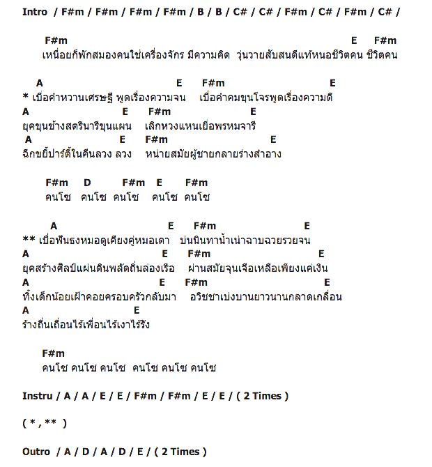 คอร์ดเพลง เนื้อเพลง คนโซ, คอร์ดเพลง คนโซ ของ มาลีฮวนน่า, คอร์ดเพลงของ มาลีฮวนน่า, เนื้อร้อง คนโซ มาลีฮวนน่า, คนโซ คอร์ดง่าย ๆ, คอร์ด คนโซ ต้นฉบับ