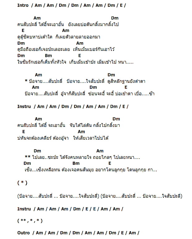 คอร์ดเพลง เนื้อเพลง สับปลี้, คอร์ดเพลง สับปลี้ ของ หลิว อาจารียา พรหมพฤกษ์, คอร์ดเพลงของ หลิว อาจารียา พรหมพฤกษ์, เนื้อร้อง สับปลี้ หลิว อาจารียา พรหมพฤกษ์, สับปลี้ คอร์ดง่าย ๆ, คอร์ด สับปลี้ ต้นฉบับ