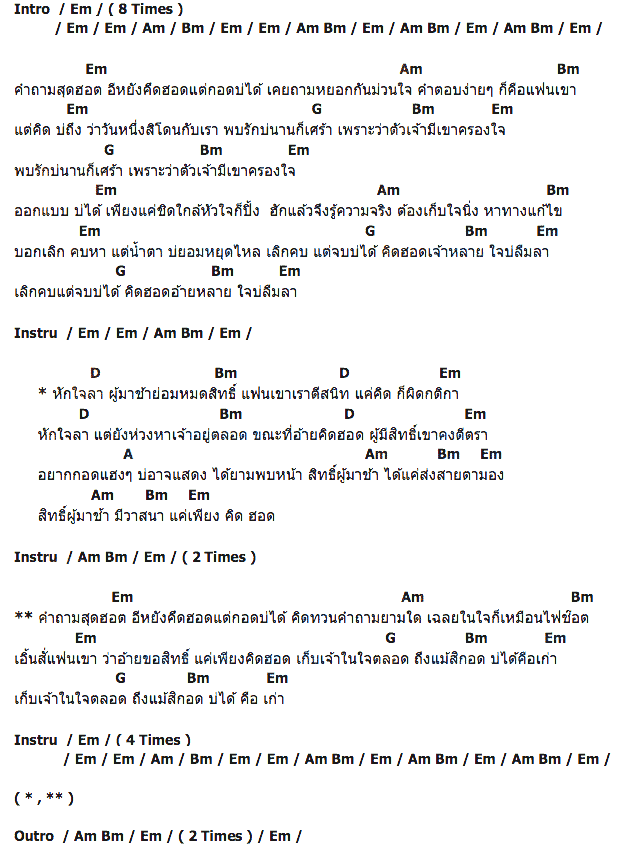 คอร์ดเพลง เนื้อเพลง คิดฮอดกอดบ่ได้, คอร์ดเพลง คิดฮอดกอดบ่ได้ ของ พี สะเดิด, คอร์ดเพลงของ พี สะเดิด, เนื้อร้อง คิดฮอดกอดบ่ได้ พี สะเดิด, คิดฮอดกอดบ่ได้ คอร์ดง่าย ๆ, คอร์ด คิดฮอดกอดบ่ได้ ต้นฉบับ