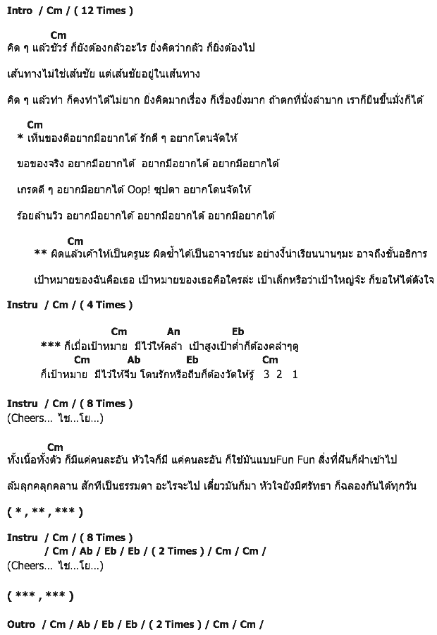 คอร์ดเพลง เนื้อเพลง ไชโย (Cheers!), คอร์ดเพลง ไชโย (Cheers!) ของ 3.2.1, คอร์ดเพลงของ 3.2.1, เนื้อร้อง ไชโย (Cheers!) 3.2.1, ไชโย (Cheers!) คอร์ดง่าย ๆ, คอร์ด ไชโย (Cheers!) ต้นฉบับ