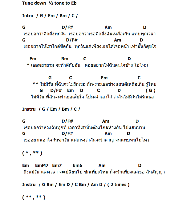 คอร์ดเพลง เนื้อเพลง ไม่มีวัน, คอร์ดเพลง ไม่มีวัน ของ Black Vanilla, คอร์ดเพลงของ Black Vanilla, เนื้อร้อง ไม่มีวัน Black Vanilla, ไม่มีวัน คอร์ดง่าย ๆ, คอร์ด ไม่มีวัน ต้นฉบับ