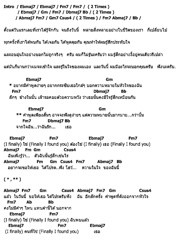 คอร์ดเพลง เนื้อเพลง คำพูดง่ายๆ, คอร์ดเพลง คำพูดง่ายๆ ของ นภ พรชำนิ, คอร์ดเพลงของ นภ พรชำนิ, เนื้อร้อง คำพูดง่ายๆ นภ พรชำนิ, คำพูดง่ายๆ คอร์ดง่าย ๆ, คอร์ด คำพูดง่ายๆ ต้นฉบับ