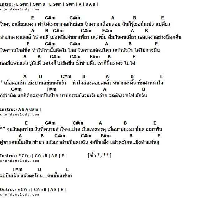 คอร์ดเพลง เนื้อเพลง ดอกรักบานบนต้นงิ้ว, คอร์ดเพลง ดอกรักบานบนต้นงิ้ว ของ หนวด สะตอ อาร์ สยาม, คอร์ดเพลงของ หนวด สะตอ อาร์ สยาม, เนื้อร้อง ดอกรักบานบนต้นงิ้ว หนวด สะตอ อาร์ สยาม, ดอกรักบานบนต้นงิ้ว คอร์ดง่าย ๆ, คอร์ด ดอกรักบานบนต้นงิ้ว ต้นฉบับ