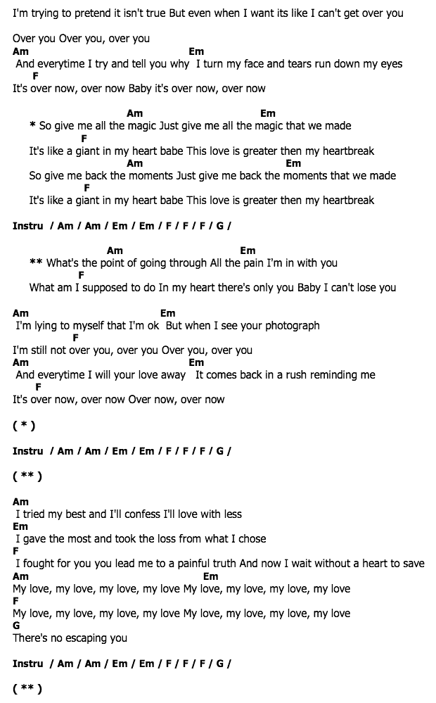 คอร์ดเพลง เนื้อเพลง Giant In My Heart, คอร์ดเพลง Giant In My Heart ของ Kiesza, คอร์ดเพลงของ Kiesza, เนื้อร้อง Giant In My Heart Kiesza, Giant In My Heart คอร์ดง่าย ๆ, คอร์ด Giant In My Heart ต้นฉบับ