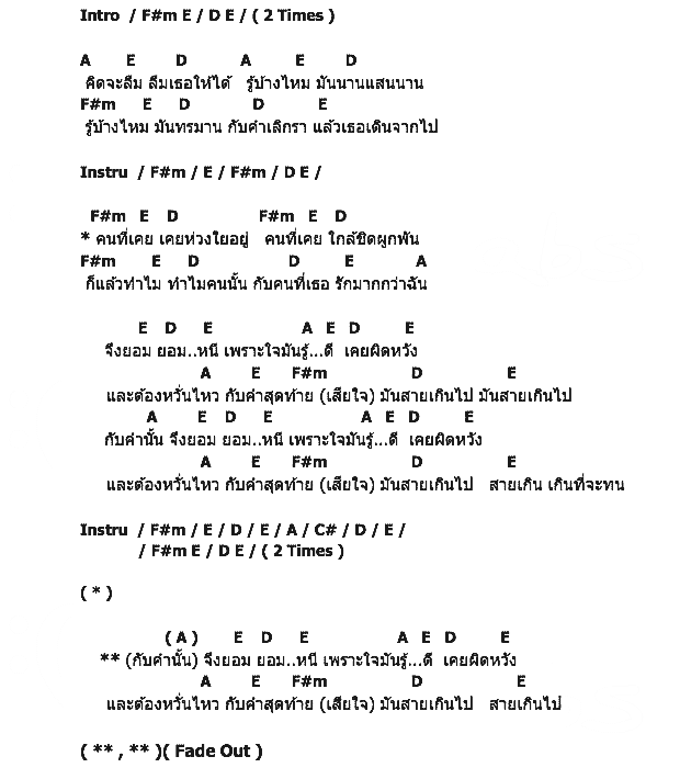 คอร์ดเพลง เนื้อเพลง คำสุดท้าย, คอร์ดเพลง คำสุดท้าย ของ พงษ์พัฒน์ วชิรบรรจง, คอร์ดเพลงของ พงษ์พัฒน์ วชิรบรรจง, เนื้อร้อง คำสุดท้าย พงษ์พัฒน์ วชิรบรรจง, คำสุดท้าย คอร์ดง่าย ๆ, คอร์ด คำสุดท้าย ต้นฉบับ