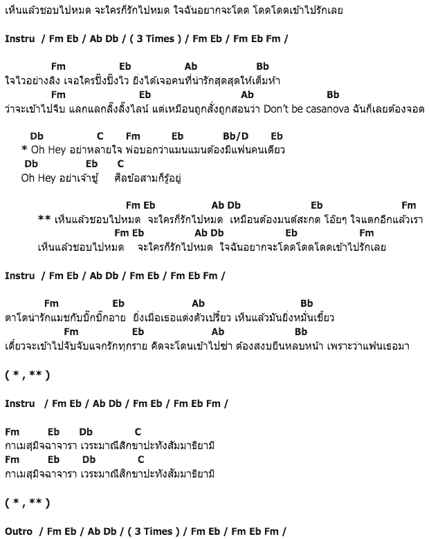 คอร์ดเพลง เนื้อเพลง แมนแมนแฟนคนเดียว, คอร์ดเพลง แมนแมนแฟนคนเดียว ของ Mad Monkeys, คอร์ดเพลงของ Mad Monkeys, เนื้อร้อง แมนแมนแฟนคนเดียว Mad Monkeys, แมนแมนแฟนคนเดียว คอร์ดง่าย ๆ, คอร์ด แมนแมนแฟนคนเดียว ต้นฉบับ