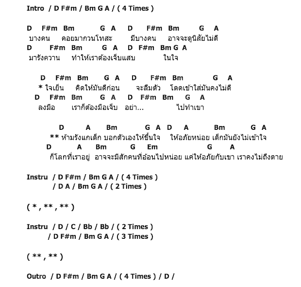 คอร์ดเพลง เนื้อเพลง ห้ามรังแกเด็ก, คอร์ดเพลง ห้ามรังแกเด็ก ของ พงษ์พัฒน์ วชิรบรรจง, คอร์ดเพลงของ พงษ์พัฒน์ วชิรบรรจง, เนื้อร้อง ห้ามรังแกเด็ก พงษ์พัฒน์ วชิรบรรจง, ห้ามรังแกเด็ก คอร์ดง่าย ๆ, คอร์ด ห้ามรังแกเด็ก ต้นฉบับ