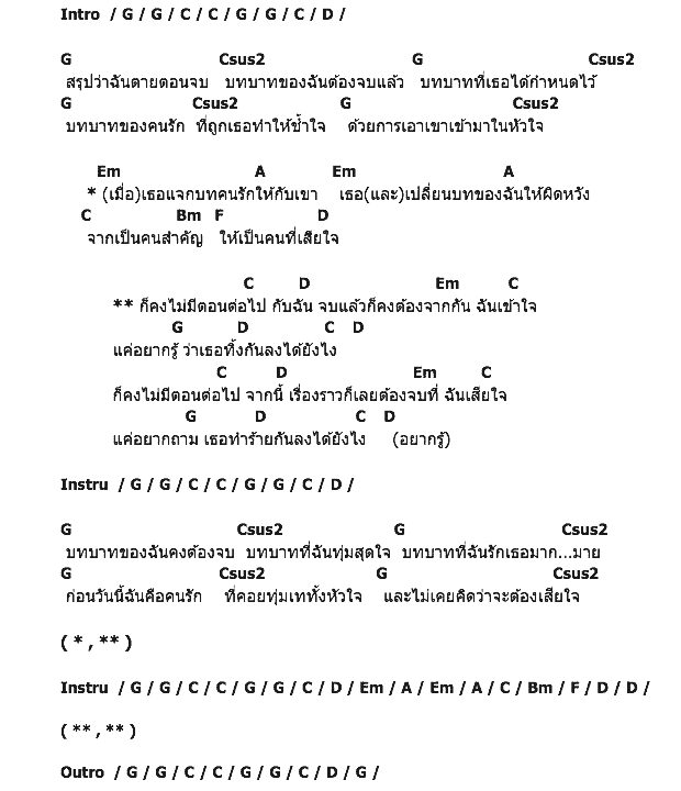 คอร์ดเพลง เนื้อเพลง ไม่มีตอนต่อไป, คอร์ดเพลง ไม่มีตอนต่อไป ของ พลอยกับอาเด่น, คอร์ดเพลงของ พลอยกับอาเด่น, เนื้อร้อง ไม่มีตอนต่อไป พลอยกับอาเด่น, ไม่มีตอนต่อไป คอร์ดง่าย ๆ, คอร์ด ไม่มีตอนต่อไป ต้นฉบับ