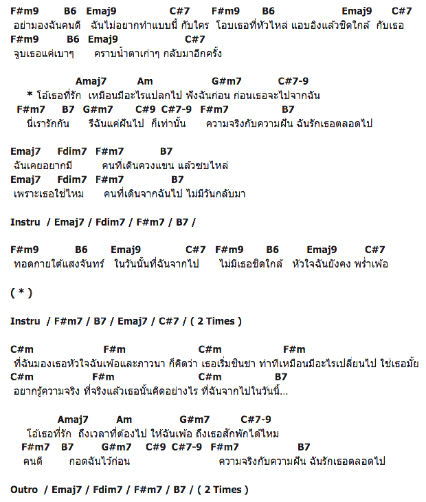 คอร์ดเพลง เนื้อเพลง เพ้อ, คอร์ดเพลง เพ้อ ของ Skipit, คอร์ดเพลงของ Skipit, เนื้อร้อง เพ้อ Skipit, เพ้อ คอร์ดง่าย ๆ, คอร์ด เพ้อ ต้นฉบับ