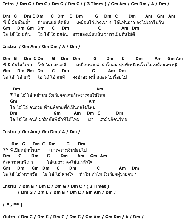 คอร์ดเพลง เนื้อเพลง ต่ำติดดิน, คอร์ดเพลง ต่ำติดดิน ของ อาร์ม ชิงช้าสวรรค์, คอร์ดเพลงของ อาร์ม ชิงช้าสวรรค์, เนื้อร้อง ต่ำติดดิน อาร์ม ชิงช้าสวรรค์, ต่ำติดดิน คอร์ดง่าย ๆ, คอร์ด ต่ำติดดิน ต้นฉบับ