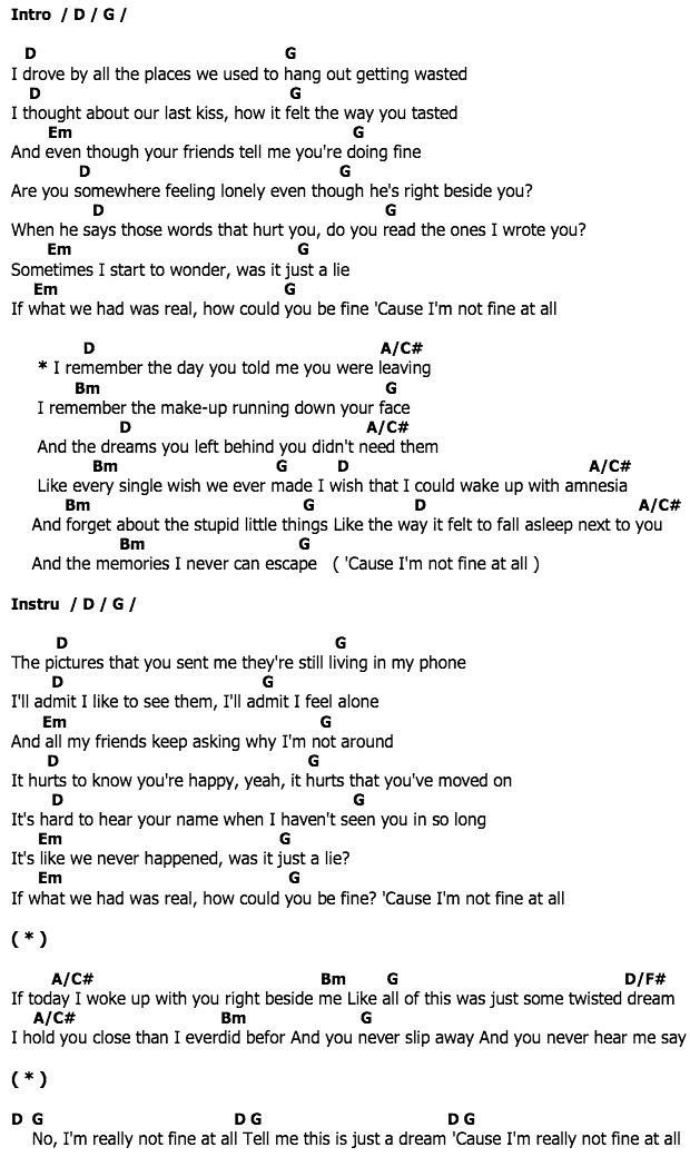 คอร์ดเพลง เนื้อเพลง Amnesia, คอร์ดเพลง Amnesia ของ 5 Seconds Of Summer, คอร์ดเพลงของ 5 Seconds Of Summer, เนื้อร้อง Amnesia 5 Seconds Of Summer, Amnesia คอร์ดง่าย ๆ, คอร์ด Amnesia ต้นฉบับ