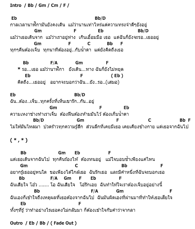 คอร์ดเพลง เนื้อเพลง รอ, คอร์ดเพลง รอ ของ Sky EasyBoy, คอร์ดเพลงของ Sky EasyBoy, เนื้อร้อง รอ Sky EasyBoy, รอ คอร์ดง่าย ๆ, คอร์ด รอ ต้นฉบับ