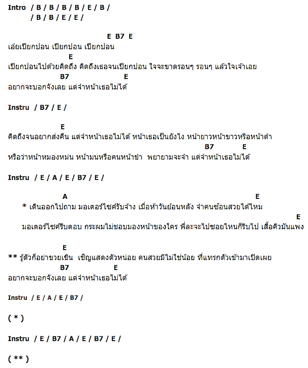 คอร์ดเพลง เนื้อเพลง เปียกปอน, คอร์ดเพลง เปียกปอน ของ พงษ์เทพ กระโดนชำนาญ, คอร์ดเพลงของ พงษ์เทพ กระโดนชำนาญ, เนื้อร้อง เปียกปอน พงษ์เทพ กระโดนชำนาญ, เปียกปอน คอร์ดง่าย ๆ, คอร์ด เปียกปอน ต้นฉบับ