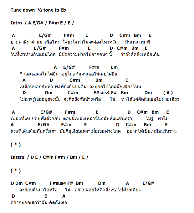 คอร์ดเพลง เนื้อเพลง ไม่ได้ยิน, คอร์ดเพลง ไม่ได้ยิน ของ เมย์ ฝนพา, คอร์ดเพลงของ เมย์ ฝนพา, เนื้อร้อง ไม่ได้ยิน เมย์ ฝนพา, ไม่ได้ยิน คอร์ดง่าย ๆ, คอร์ด ไม่ได้ยิน ต้นฉบับ