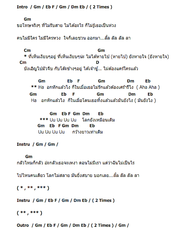 คอร์ดเพลง เนื้อเพลง อกหักแล้วไง, คอร์ดเพลง อกหักแล้วไง ของ Vamp, คอร์ดเพลงของ Vamp, เนื้อร้อง อกหักแล้วไง Vamp, อกหักแล้วไง คอร์ดง่าย ๆ, คอร์ด อกหักแล้วไง ต้นฉบับ