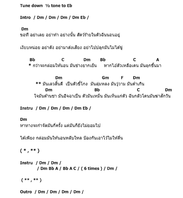 คอร์ดเพลง เนื้อเพลง สัตว์ร้ายในตัวฉัน, คอร์ดเพลง สัตว์ร้ายในตัวฉัน ของ ป้าง นครินทร์ กิ่งศักดิ์, คอร์ดเพลงของ ป้าง นครินทร์ กิ่งศักดิ์, เนื้อร้อง สัตว์ร้ายในตัวฉัน ป้าง นครินทร์ กิ่งศักดิ์, สัตว์ร้ายในตัวฉัน คอร์ดง่าย ๆ, คอร์ด สัตว์ร้ายในตัวฉัน ต้นฉบับ