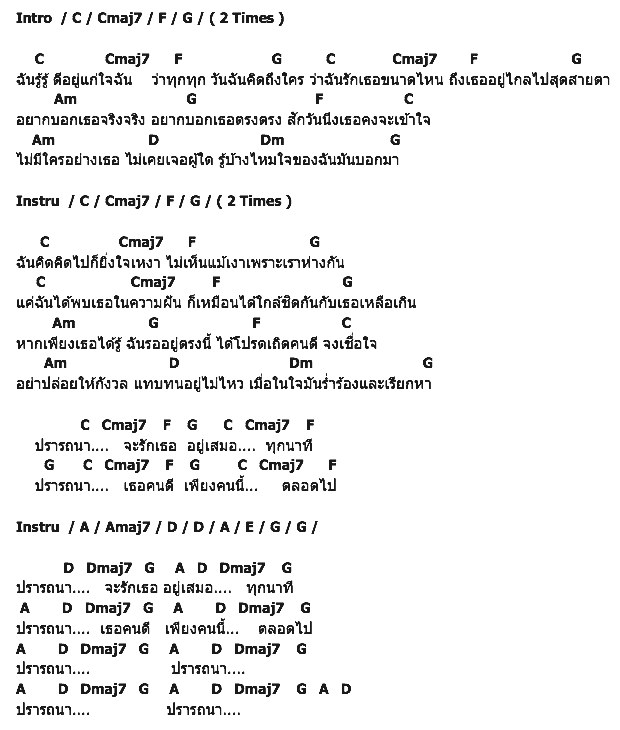 คอร์ดเพลง เนื้อเพลง สุดปรารถนา, คอร์ดเพลง สุดปรารถนา ของ บิลลี่ โอแกน, คอร์ดเพลงของ บิลลี่ โอแกน, เนื้อร้อง สุดปรารถนา บิลลี่ โอแกน, สุดปรารถนา คอร์ดง่าย ๆ, คอร์ด สุดปรารถนา ต้นฉบับ
