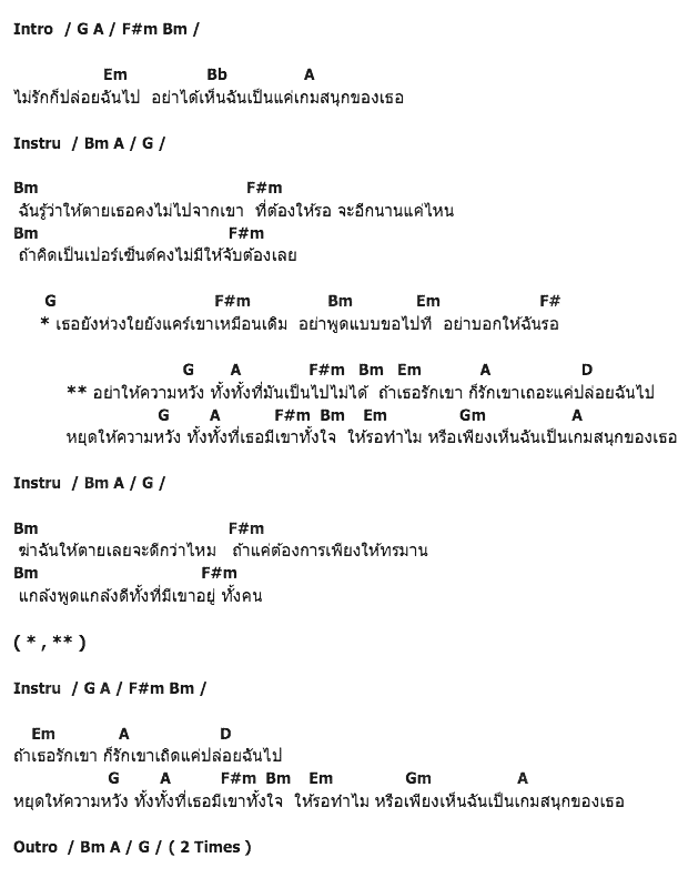 คอร์ดเพลง เนื้อเพลง อย่าให้ความหวังทั้งๆที่เป็นไปไม่ได้, คอร์ดเพลง อย่าให้ความหวังทั้งๆที่เป็นไปไม่ได้ ของ หนูนา หนึ่งธิดา, คอร์ดเพลงของ หนูนา หนึ่งธิดา, เนื้อร้อง อย่าให้ความหวังทั้งๆที่เป็นไปไม่ได้ หนูนา หนึ่งธิดา, อย่าให้ความหวังทั้งๆที่เป็นไปไม่ได้ คอร์ดง่าย ๆ, คอร์ด อย่าให้ความหวังทั้งๆที่เป็นไปไม่ได้ ต้นฉบับ