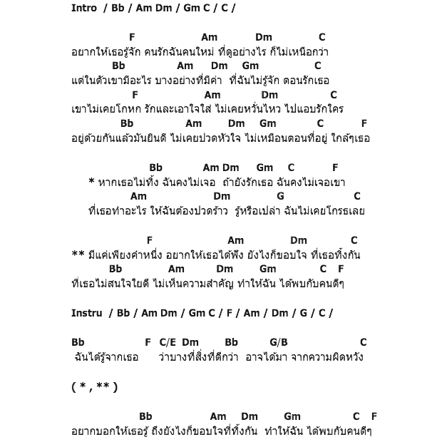 คอร์ดเพลง เนื้อเพลง ยังไงก็ขอบใจ, คอร์ดเพลง ยังไงก็ขอบใจ ของ โดม ปกรณ์ ลัม, คอร์ดเพลงของ โดม ปกรณ์ ลัม, เนื้อร้อง ยังไงก็ขอบใจ โดม ปกรณ์ ลัม, ยังไงก็ขอบใจ คอร์ดง่าย ๆ, คอร์ด ยังไงก็ขอบใจ ต้นฉบับ