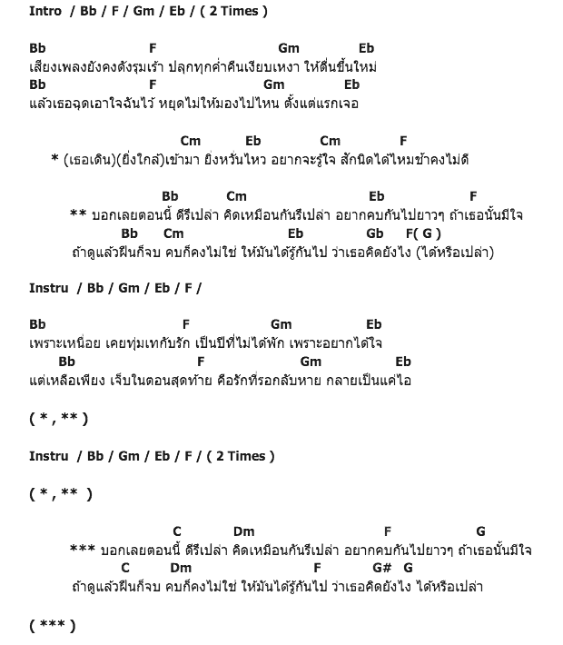 คอร์ดเพลง เนื้อเพลง บอกเลย (ดีรึเปล่า), คอร์ดเพลง บอกเลย (ดีรึเปล่า) ของ กบ วีรศักดิ์, คอร์ดเพลงของ กบ วีรศักดิ์, เนื้อร้อง บอกเลย (ดีรึเปล่า) กบ วีรศักดิ์, บอกเลย (ดีรึเปล่า) คอร์ดง่าย ๆ, คอร์ด บอกเลย (ดีรึเปล่า) ต้นฉบับ