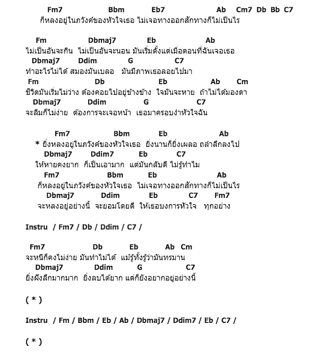 คอร์ดเพลง เนื้อเพลง ภวังค์, คอร์ดเพลง ภวังค์ ของ แอมป์ The Star, คอร์ดเพลงของ แอมป์ The Star, เนื้อร้อง ภวังค์ แอมป์ The Star, ภวังค์ คอร์ดง่าย ๆ, คอร์ด ภวังค์ ต้นฉบับ
