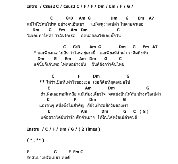 คอร์ดเพลง เนื้อเพลง คนไม่สำคัญ, คอร์ดเพลง คนไม่สำคัญ ของ กัน นภัทร The Star 6, คอร์ดเพลงของ กัน นภัทร The Star 6, เนื้อร้อง คนไม่สำคัญ กัน นภัทร The Star 6, คนไม่สำคัญ คอร์ดง่าย ๆ, คอร์ด คนไม่สำคัญ ต้นฉบับ