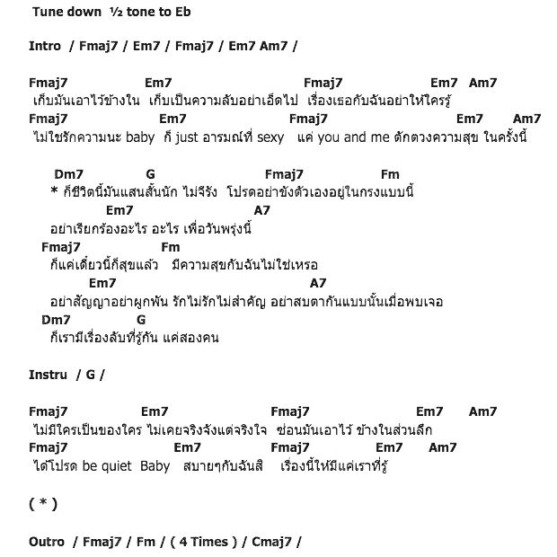 คอร์ดเพลง เนื้อเพลง รู้กันแค่สองคน, คอร์ดเพลง รู้กันแค่สองคน ของ ฮัท จิรวิชญ์, คอร์ดเพลงของ ฮัท จิรวิชญ์, เนื้อร้อง รู้กันแค่สองคน ฮัท จิรวิชญ์, รู้กันแค่สองคน คอร์ดง่าย ๆ, คอร์ด รู้กันแค่สองคน ต้นฉบับ
