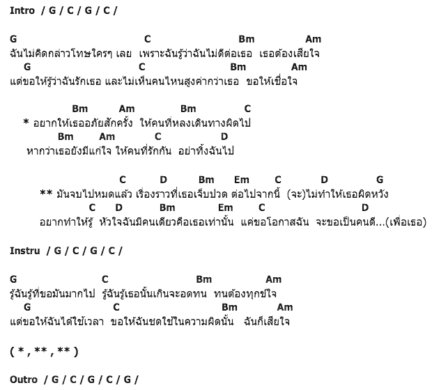 คอร์ดเพลง เนื้อเพลง ขอโอกาส, คอร์ดเพลง ขอโอกาส ของ พละ ธนพล, คอร์ดเพลงของ พละ ธนพล, เนื้อร้อง ขอโอกาส พละ ธนพล, ขอโอกาส คอร์ดง่าย ๆ, คอร์ด ขอโอกาส ต้นฉบับ