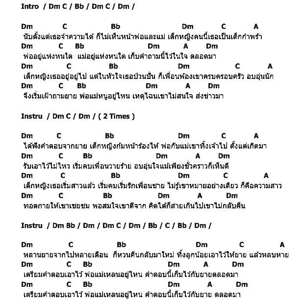 คอร์ดเพลง เนื้อเพลง ถามยาย, คอร์ดเพลง ถามยาย ของ พงษ์สิทธิ์ คัมภีร์, คอร์ดเพลงของ พงษ์สิทธิ์ คัมภีร์, เนื้อร้อง ถามยาย พงษ์สิทธิ์ คัมภีร์, ถามยาย คอร์ดง่าย ๆ, คอร์ด ถามยาย ต้นฉบับ