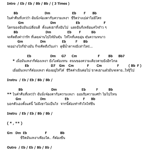 คอร์ดเพลง เนื้อเพลง จ้องตากับความเหงา, คอร์ดเพลง จ้องตากับความเหงา ของ ลานนา คัมมินส์, คอร์ดเพลงของ ลานนา คัมมินส์, เนื้อร้อง จ้องตากับความเหงา ลานนา คัมมินส์, จ้องตากับความเหงา คอร์ดง่าย ๆ, คอร์ด จ้องตากับความเหงา ต้นฉบับ