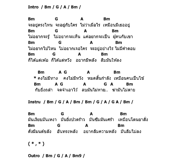 คอร์ดเพลง เนื้อเพลง ฆ่าไม่ตาย, คอร์ดเพลง ฆ่าไม่ตาย ของ อิทธิ & เทียรี่, คอร์ดเพลงของ อิทธิ & เทียรี่, เนื้อร้อง ฆ่าไม่ตาย อิทธิ & เทียรี่, ฆ่าไม่ตาย คอร์ดง่าย ๆ, คอร์ด ฆ่าไม่ตาย ต้นฉบับ