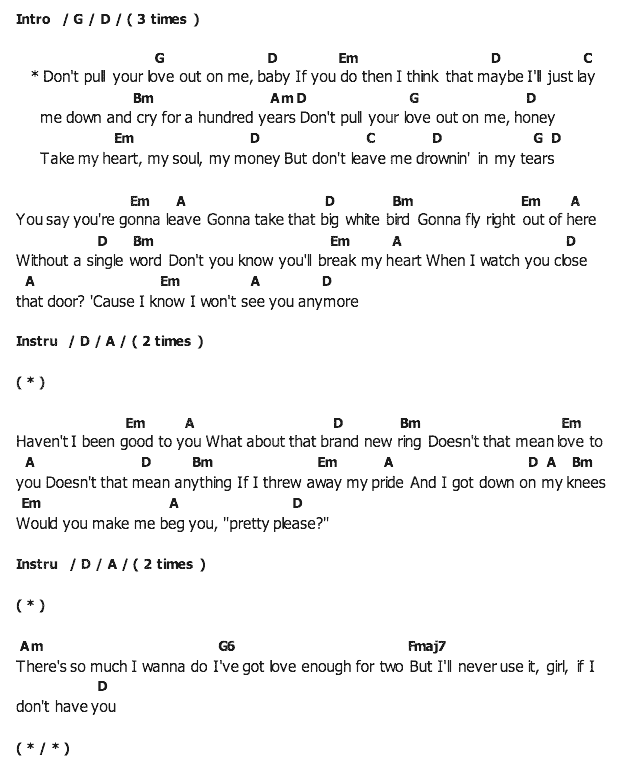คอร์ดเพลง เนื้อเพลง Don't Pull Your Love, คอร์ดเพลง Don't Pull Your Love ของ Hamilton Joe Frank, คอร์ดเพลงของ Hamilton Joe Frank, เนื้อร้อง Don't Pull Your Love Hamilton Joe Frank, Don't Pull Your Love คอร์ดง่าย ๆ, คอร์ด Don't Pull Your Love ต้นฉบับ