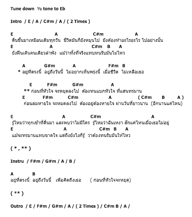 คอร์ดเพลง เนื้อเพลง ก่อนหัวใจจะหยุด, คอร์ดเพลง ก่อนหัวใจจะหยุด ของ Before After, คอร์ดเพลงของ Before After, เนื้อร้อง ก่อนหัวใจจะหยุด Before After, ก่อนหัวใจจะหยุด คอร์ดง่าย ๆ, คอร์ด ก่อนหัวใจจะหยุด ต้นฉบับ