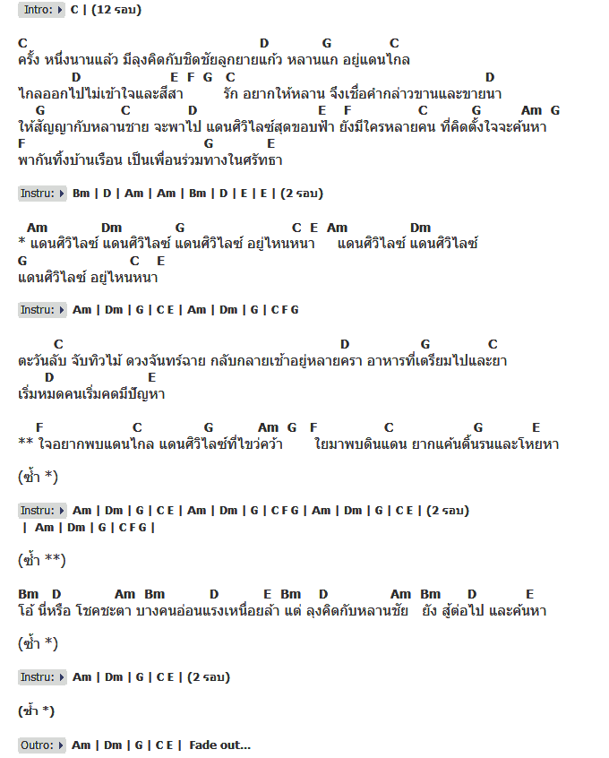 คอร์ดเพลง เนื้อเพลง แดนศิวิไลซ์, คอร์ดเพลง แดนศิวิไลซ์ ของ ธเนศ วรากุลนุเคราะห์, คอร์ดเพลงของ ธเนศ วรากุลนุเคราะห์, เนื้อร้อง แดนศิวิไลซ์ ธเนศ วรากุลนุเคราะห์, แดนศิวิไลซ์ คอร์ดง่าย ๆ, คอร์ด แดนศิวิไลซ์ ต้นฉบับ