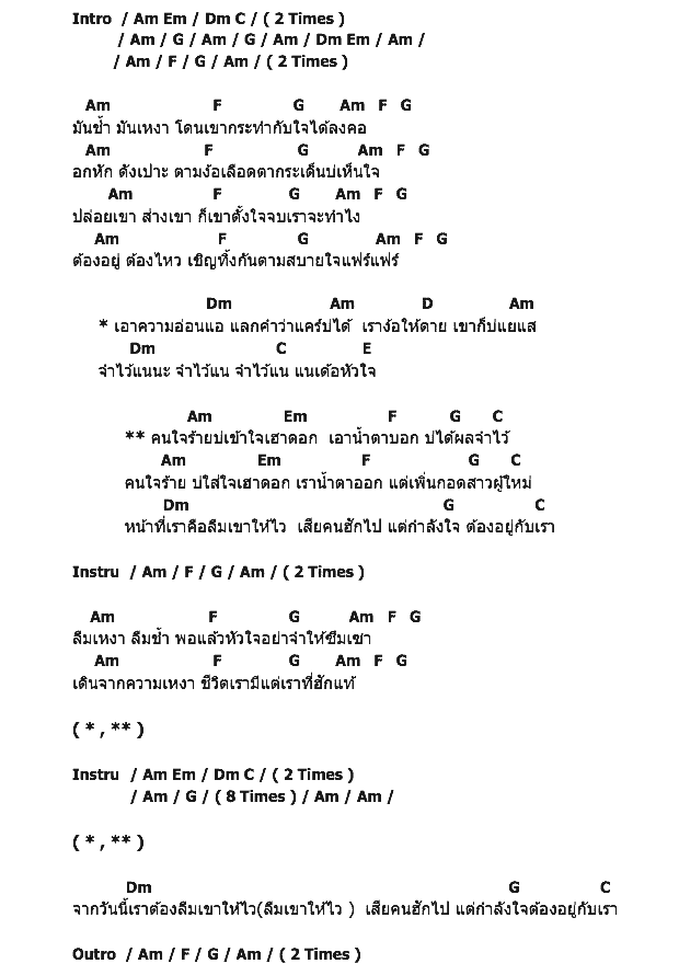 คอร์ดเพลง เนื้อเพลง สามช่าสละช้ำ, คอร์ดเพลง สามช่าสละช้ำ ของ ศิริพร อำไพพงษ์, คอร์ดเพลงของ ศิริพร อำไพพงษ์, เนื้อร้อง สามช่าสละช้ำ ศิริพร อำไพพงษ์, สามช่าสละช้ำ คอร์ดง่าย ๆ, คอร์ด สามช่าสละช้ำ ต้นฉบับ