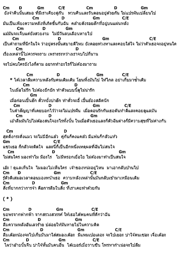 คอร์ดเพลง เนื้อเพลง ลืมเต๊อะ, คอร์ดเพลง ลืมเต๊อะ ของ Bunnyking, คอร์ดเพลงของ Bunnyking, เนื้อร้อง ลืมเต๊อะ Bunnyking, ลืมเต๊อะ คอร์ดง่าย ๆ, คอร์ด ลืมเต๊อะ ต้นฉบับ