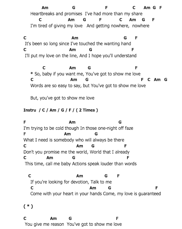 คอร์ดเพลง เนื้อเพลง Show Me Love, คอร์ดเพลง Show Me Love ของ Sam Feldt Feat.Kimberly Anne, คอร์ดเพลงของ Sam Feldt Feat.Kimberly Anne, เนื้อร้อง Show Me Love Sam Feldt Feat.Kimberly Anne, Show Me Love คอร์ดง่าย ๆ, คอร์ด Show Me Love ต้นฉบับ