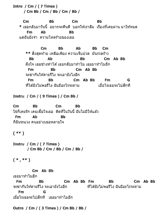 คอร์ดเพลง เนื้อเพลง สิ้นสุดกันที, คอร์ดเพลง สิ้นสุดกันที ของ อิทธิ พลางกูล, คอร์ดเพลงของ อิทธิ พลางกูล, เนื้อร้อง สิ้นสุดกันที อิทธิ พลางกูล, สิ้นสุดกันที คอร์ดง่าย ๆ, คอร์ด สิ้นสุดกันที ต้นฉบับ