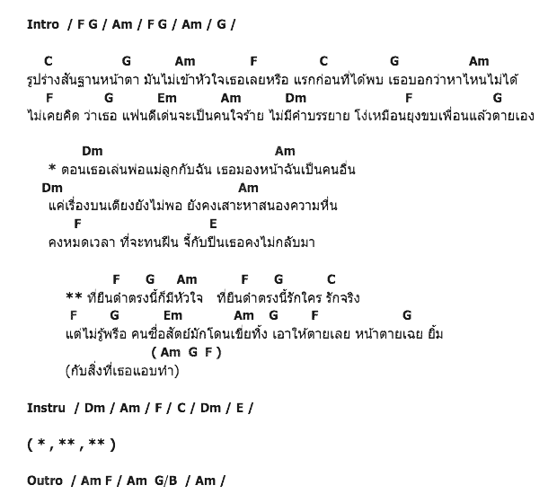 คอร์ดเพลง เนื้อเพลง ยืนดำ, คอร์ดเพลง ยืนดำ ของ ใหม่ หยอดหลุม, คอร์ดเพลงของ ใหม่ หยอดหลุม, เนื้อร้อง ยืนดำ ใหม่ หยอดหลุม, ยืนดำ คอร์ดง่าย ๆ, คอร์ด ยืนดำ ต้นฉบับ