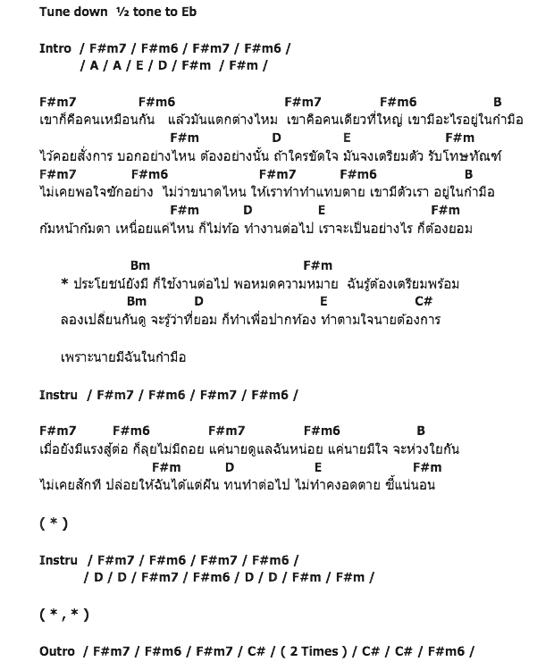 คอร์ดเพลง เนื้อเพลง ในกำมือ, คอร์ดเพลง ในกำมือ ของ อิทธิ & เทียรี่, คอร์ดเพลงของ อิทธิ & เทียรี่, เนื้อร้อง ในกำมือ อิทธิ & เทียรี่, ในกำมือ คอร์ดง่าย ๆ, คอร์ด ในกำมือ ต้นฉบับ