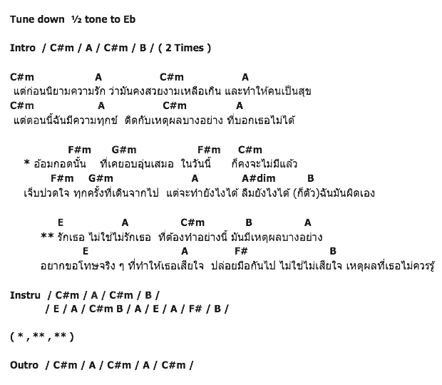 คอร์ดเพลง เนื้อเพลง เหตุผลที่เธอไม่ควรรู้, คอร์ดเพลง เหตุผลที่เธอไม่ควรรู้ ของ ก้อ นพอนันต์, คอร์ดเพลงของ ก้อ นพอนันต์, เนื้อร้อง เหตุผลที่เธอไม่ควรรู้ ก้อ นพอนันต์, เหตุผลที่เธอไม่ควรรู้ คอร์ดง่าย ๆ, คอร์ด เหตุผลที่เธอไม่ควรรู้ ต้นฉบับ