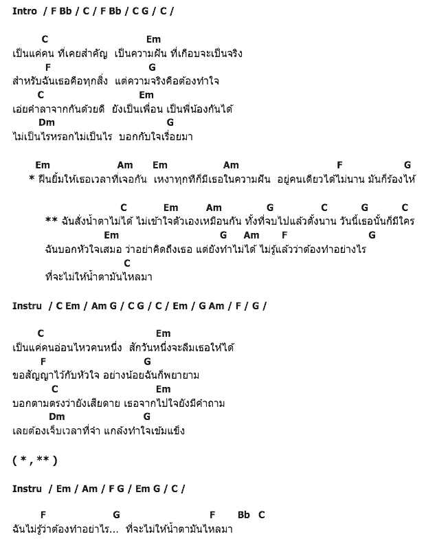 คอร์ดเพลง เนื้อเพลง สั่งน้ำตาไม่ได้, คอร์ดเพลง สั่งน้ำตาไม่ได้ ของ เอิ้นขวัญ วรัญญา, คอร์ดเพลงของ เอิ้นขวัญ วรัญญา, เนื้อร้อง สั่งน้ำตาไม่ได้ เอิ้นขวัญ วรัญญา, สั่งน้ำตาไม่ได้ คอร์ดง่าย ๆ, คอร์ด สั่งน้ำตาไม่ได้ ต้นฉบับ