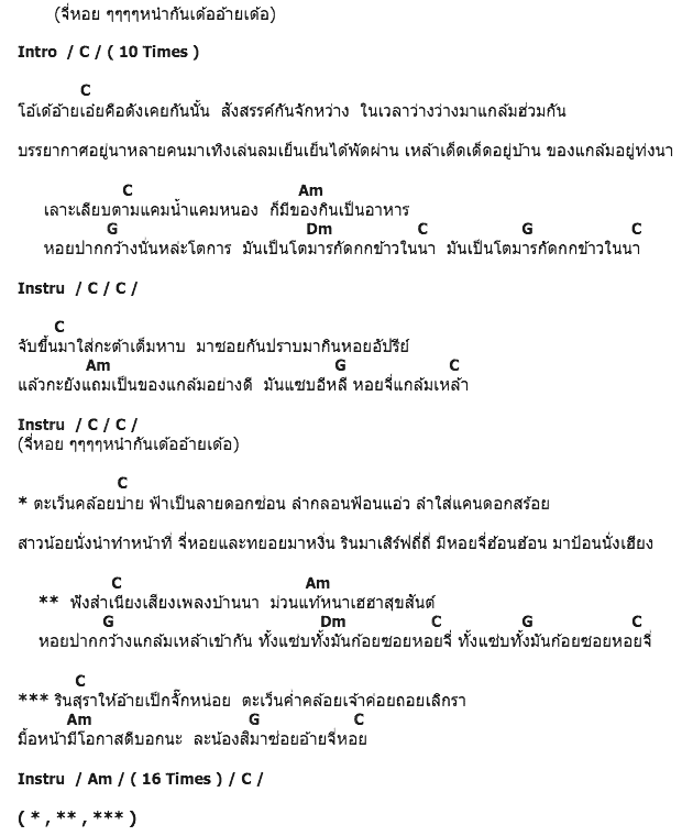 คอร์ดเพลง เนื้อเพลง จี่หอย, คอร์ดเพลง จี่หอย ของ ข้าวทิพย์ ธิดาดิน, คอร์ดเพลงของ ข้าวทิพย์ ธิดาดิน, เนื้อร้อง จี่หอย ข้าวทิพย์ ธิดาดิน, จี่หอย คอร์ดง่าย ๆ, คอร์ด จี่หอย ต้นฉบับ