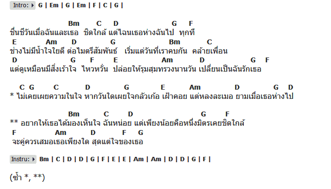 คอร์ดเพลง เนื้อเพลง หนึ่งมิตรชิดใกล้, คอร์ดเพลง หนึ่งมิตรชิดใกล้ ของ ร็อกอำพัน, คอร์ดเพลงของ ร็อกอำพัน, เนื้อร้อง หนึ่งมิตรชิดใกล้ ร็อกอำพัน, หนึ่งมิตรชิดใกล้ คอร์ดง่าย ๆ, คอร์ด หนึ่งมิตรชิดใกล้ ต้นฉบับ