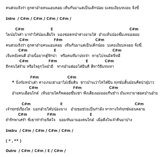 คอร์ดเพลง เนื้อเพลง บอกอ้ายได้บ่, คอร์ดเพลง บอกอ้ายได้บ่ ของ แดง จิตกร, คอร์ดเพลงของ แดง จิตกร, เนื้อร้อง บอกอ้ายได้บ่ แดง จิตกร, บอกอ้ายได้บ่ คอร์ดง่าย ๆ, คอร์ด บอกอ้ายได้บ่ ต้นฉบับ
