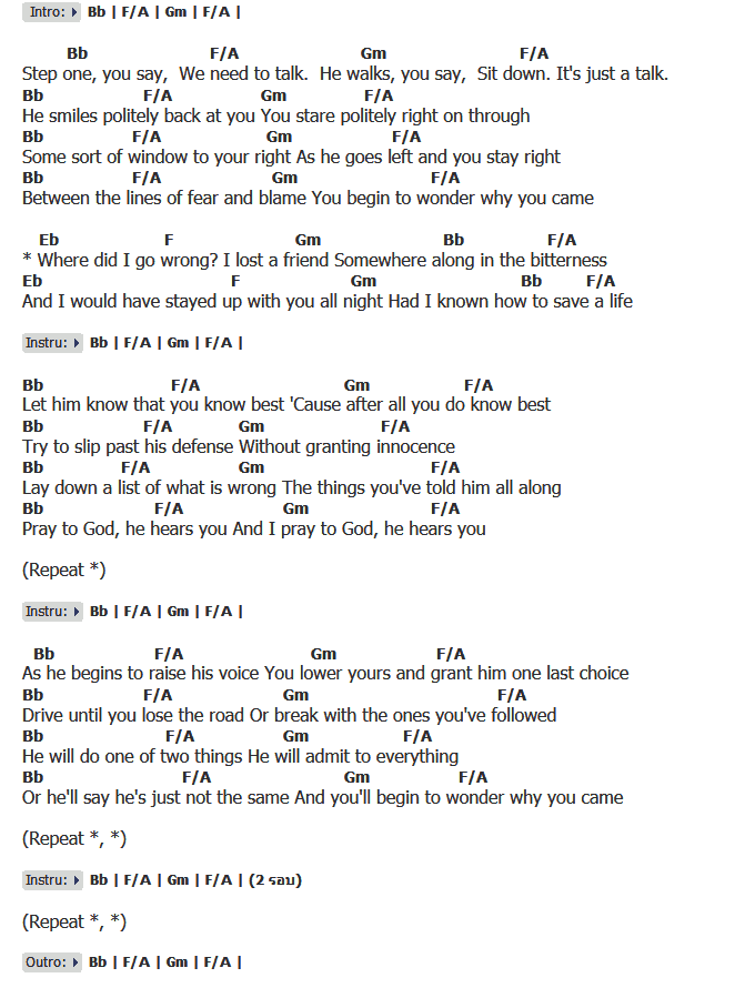 คอร์ดเพลง เนื้อเพลง How to save a life, คอร์ดเพลง How to save a life ของ The Fray, คอร์ดเพลงของ The Fray, เนื้อร้อง How to save a life The Fray, How to save a life คอร์ดง่าย ๆ, คอร์ด How to save a life ต้นฉบับ